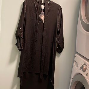 Apricot brand black cheetah dresses